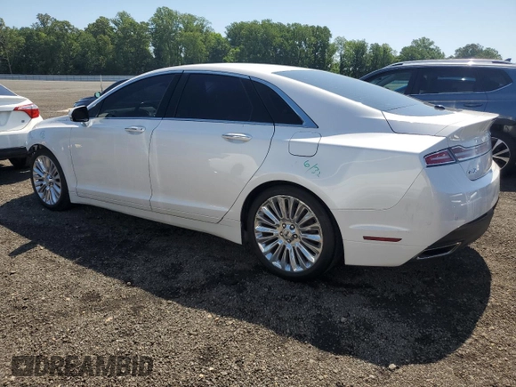 2015 Lincoln MKZ z VIN 3LN6L2JK8FR616661, wystawiony jako Copart lot #61588325 z przebiegiem 65 382 mil mil oraz Szkoda całkowita • Salvage title. Historia ofert i sprzedaży dostępna na DreamBid. Obrazek 2.