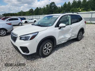 2021 Subaru Forester Premium with VIN JF2SKAJCXMH478324, listed as a Copart auction lot 64370885 with 62,233 mi miles and Salvage title. Bid and sale history available at DreamBid. Image 1.