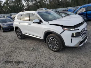 2021 Hyundai Santa Fe Hybrid Limited with VIN KM8S5DA19MU008827, listed as a Copart auction lot 86590034 with 21,888 mi miles and Salvage Title. Bid and sale history available at carsss.com. Image 4.