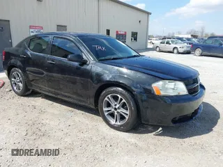 2010 Dodge Avenger SXT with VIN 1B3CC4FD0AN180494, listed as a IAAI auction lot 41805186 with 185,783 mi miles. Bid and sale history available at carsss.com. Image 1.
