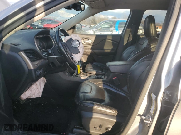 2017 Jeep Cherokee Limited with VIN 1C4PJLDBXHW522183, listed as a Copart auction lot 47146775 with 137,869 mi miles and Salvage Title. Bid and sale history available at carsss.com. Image 7.