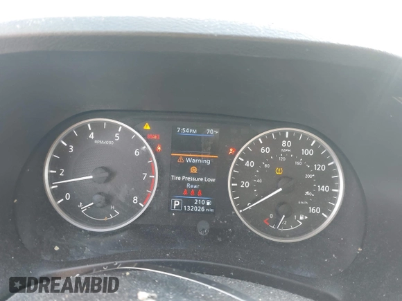 2020 Nissan Sentra S with VIN 3N1AB8BV5LY292473, listed as a IAAI auction lot 41666050 with 132,026 mi miles. Bid and sale history available at carsss.com. Image 7.