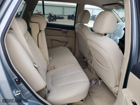 2009 Hyundai Santa Fe SE with VIN 5NMSH13EX9H281106, listed as a Copart auction lot 51635095 with 117,464 mi miles and Salvage Title. Bid and sale history available at carsss.com. Image 10.