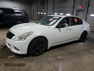 2013 Infiniti G37 Journey with VIN JN1CV6AP2DM714596, listed as a Copart auction lot 56484155 with Not provided miles and Clean title. Bid and sale history available at DreamBid. Image 1.