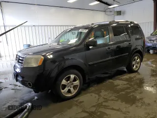 2015 Honda Pilot EX-L with VIN 5FNYF4H50FB022664, listed as a Copart auction lot 49946705 with 182,606 mi miles and Salvage Title. Bid and sale history available at carsss.com. Image 1.