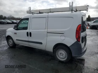 2015 Ram ProMaster City Cargo Tradesman with VIN ZFBERFAT3F6975544, listed as a Copart auction lot 49015635 with 190,163 mi miles and Clean Title. Bid and sale history available at carsss.com. Image 2.