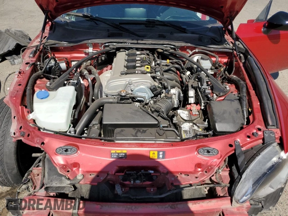 2017 Mazda MX-5 Miata Club with VIN JM1NDAL78H0100190, listed as a Copart auction lot 73037454 with 66,132 mi miles and Salvage title. Bid and sale history available at DreamBid. Image 11.