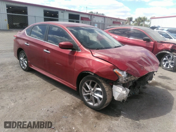 2014 Nissan Sentra SV with VIN 3N1AB7AP4EY312924, listed as a IAAI auction lot 41925870 with 86,680 mi miles and . Bid and sale history available at DreamBid. Image 1.
