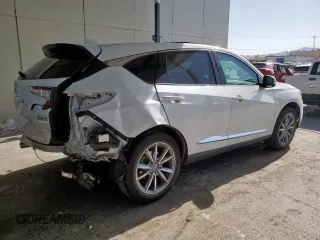 2020 Acura RDX Technology with VIN 5J8TC1H50LL005861, listed as a Copart auction lot 60328165 with 68,602 mi miles and Salvage title. Bid and sale history available at DreamBid. Image 3.