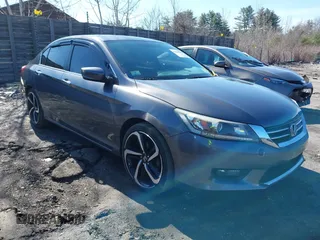 2014 Honda Accord Sport with VIN 1HGCR2F5XEA098961, listed as a IAAI auction lot 42006615 with 127,167 mi miles and . Bid and sale history available at DreamBid. Image 1.
