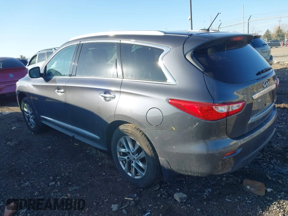 2013 Infiniti JX35 с VIN 5N1AL0MM5DC340124, выставлен на аукционе IAAI как лот 41751650 с пробегом 129 735 миль миль и . История ставок и продаж доступна на DreamBid. Изображение 3.