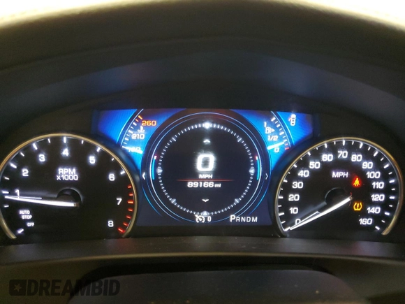2016 Cadillac CT6 Luxury AWD with VIN 1G6KD5RS1GU159145, listed as a Copart auction lot 42190595 with 89,166 mi miles and Salvage title. Bid and sale history available at DreamBid. Image 9.