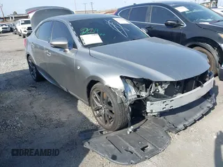 2019 Lexus IS with VIN JTHC81D28K5039138, listed as a IAAI auction lot 41569083 with 31,262 mi miles. Bid and sale history available at carsss.com. Image 1.