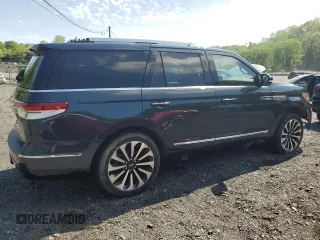 2022 Lincoln Navigator Reserve z VIN 5LMJJ2LT0NEL01129, wystawiony jako Copart lot #57594725 z przebiegiem 66 843 mil mil oraz Szkody całkowita. Historia ofert i sprzedaży dostępna na DreamBid. Obrazek 3.