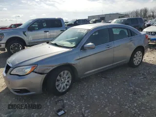 2013 Chrysler 200 LX with VIN 1C3CCBAB2DN691271, listed as a Copart auction lot 51626175 with 200,423 mi miles and Clean Title. Bid and sale history available at carsss.com. Image 1.