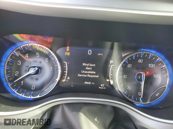 2021 Chrysler Pacifica Touring L with VIN 2C4RC1BG9MR607542, listed as a Copart auction lot 51305855 with 49,642 mi miles and Salvage Title. Bid and sale history available at DreamBid. Image 9.