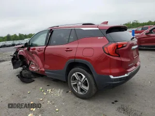 2020 GMC Terrain SLT with VIN 3GKALPEV8LL223505, listed as a Copart auction lot 56093415 with 62,132 mi miles and Salvage title. Bid and sale history available at DreamBid. Image 2.