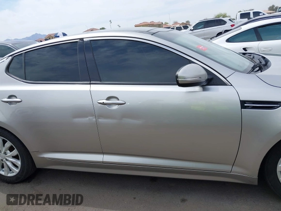 2015 Kia Optima EX with VIN 5XXGN4A70FG416088, listed as a IAAI auction lot 41891432 with 157,480 mi miles. Bid and sale history available at carsss.com. Image 14.