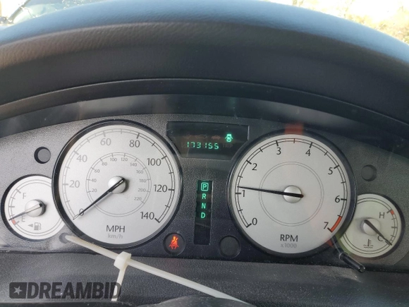 2006 Chrysler 300 Touring with VIN 2C3LA53G96H342619, listed as a Copart auction lot 51123435 with 173,155 mi miles and Salvage Title. Bid and sale history available at DreamBid. Image 9.