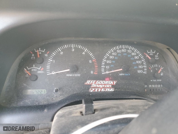 1998 Dodge Ram 1500 with VIN 3B7HC12Y1WG125063, listed as a Copart auction lot 49878885 with 367,221 mi miles and Salvage Title. Bid and sale history available at carsss.com. Image 9.