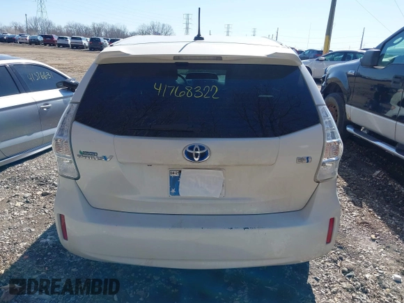 2012 Toyota Prius Two with VIN JTDZN3EU7C3135999, listed as a IAAI auction lot 41768322 with 286,863 mi miles and . Bid and sale history available at DreamBid. Image 16.