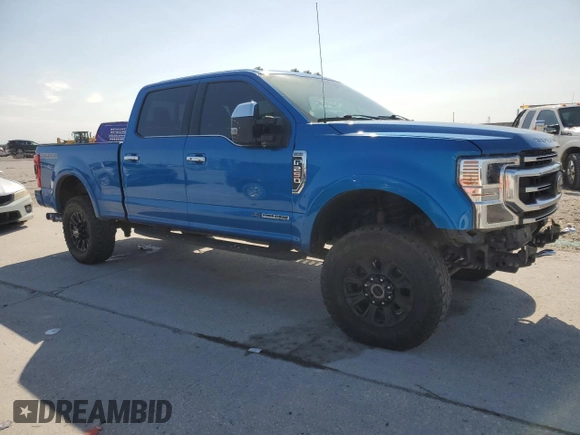 2020 Ford Super Duty F-250 SRW XL with VIN 1FT8W2BT3LED54672, listed as a Copart auction lot 52345455 with 94,946 mi miles and Salvage Title. Bid and sale history available at carsss.com. Image 4.