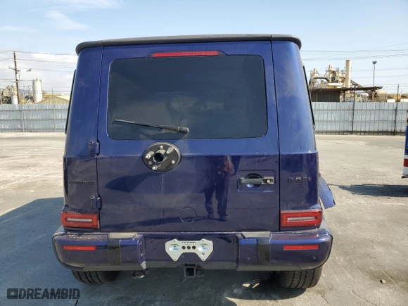 2020 Mercedes-Benz G-Class AMG G 63 with VIN W1NYC7HJXLX340812, listed as a Copart auction lot 72523194 with 46,246 mi miles and Salvage Title. Bid and sale history available at carsss.com. Image 6.