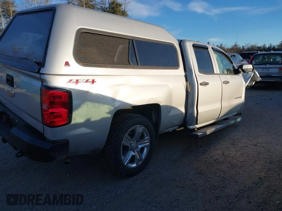 2017 Chevrolet Silverado 1500 Custom with VIN 1GCVKPEC9HZ319996, listed as a IAAI auction lot 41139950 with 1 mi miles. Bid and sale history available at carsss.com. Image 4.