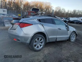2012 Acura ZDX Tech Pkg with VIN 2HNYB1H44CH500280, listed as a Copart auction lot 82985474 with Not Provided miles and Salvage Title. Bid and sale history available at carsss.com. Image 3.