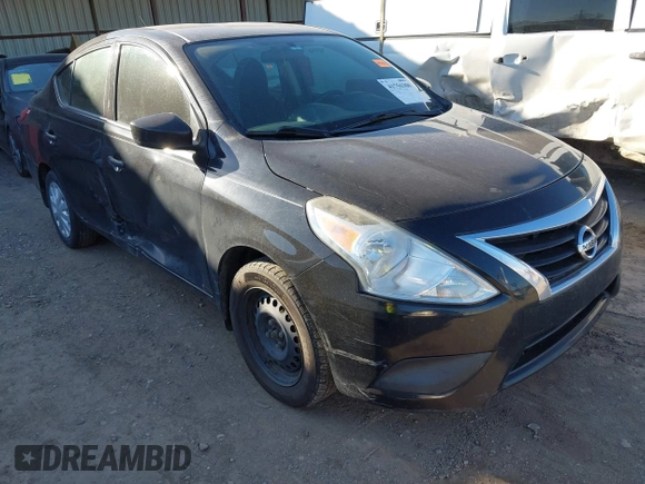 2016 Nissan Versa SV with VIN 3N1CN7AP0GL875887, listed as a IAAI auction lot 41756300 with 134,844 mi miles. Bid and sale history available at carsss.com. Image 1.