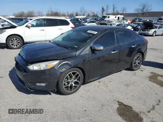 2015 Ford Focus SE with VIN 1FADP3F26FL321836, listed as a Copart auction lot 49893205 with 134,448 mi miles and Salvage Title. Bid and sale history available at carsss.com. Image 1.