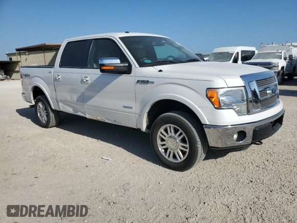 2011 Ford F-150 XLT with VIN 1FTFW1ET7BFD38965, listed as a Copart auction lot 52094205 with 0 mi miles and Salvage Title. Bid and sale history available at carsss.com. Image 4.
