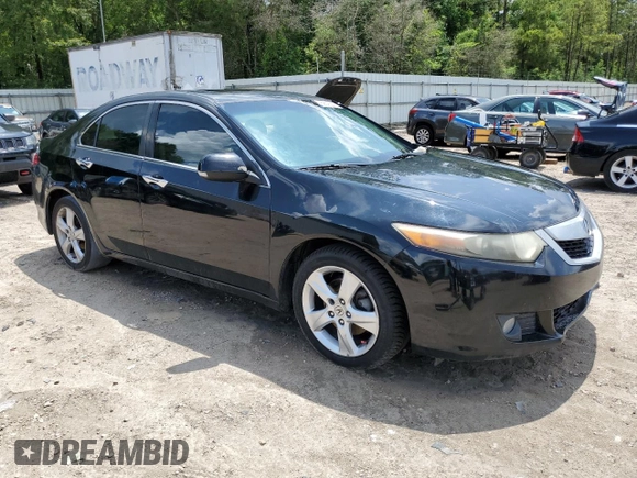 2009 Acura TSX with VIN JH4CU26669C027738, listed as a Copart auction lot 59540305 with 280,897 mi miles and Salvage title. Bid and sale history available at DreamBid. Image 4.