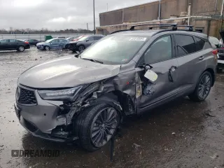 2022 Acura RDX PMC Edition with VIN 5J8TC2H84NL001993, listed as a Copart auction lot 42519594 with 28,250 mi miles. Bid and sale history available at carsss.com. Image 1.