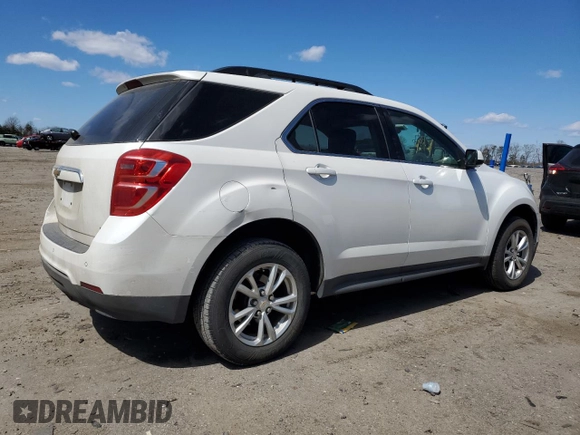 2017 Chevrolet Equinox LT with VIN 2GNALCEK8H1516038, listed as a Copart auction lot 50855435 with 117,039 mi miles and Salvage Title. Bid and sale history available at carsss.com. Image 3.