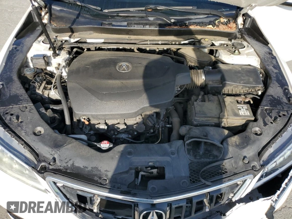 2017 Acura TLX V6 with VIN 19UUB2F35HA007333, listed as a Copart auction lot 59524645 with 171,887 mi miles and Salvage title. Bid and sale history available at DreamBid. Image 11.