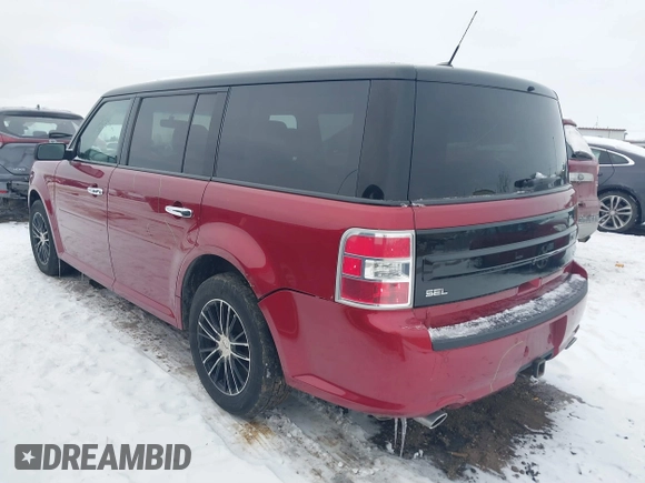 2017 Ford Flex SEL with VIN 2FMGK5C8XHBA00312, listed as a IAAI auction lot 41628450 with 144,268 mi miles. Bid and sale history available at carsss.com. Image 3.