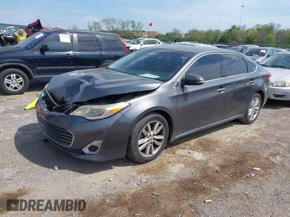 2014 Toyota Avalon Limited with VIN 4T1BK1EB3EU087911, listed as a IAAI auction lot 42070580 with 191,687 mi miles. Bid and sale history available at carsss.com. Image 2.