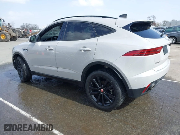 2020 Jaguar E-Pace SE z VIN SADFP2FXXL1015324, wystawiony jako IAAI lot #41721209 z przebiegiem 38 575 mil mil oraz . Historia ofert i sprzedaży dostępna na DreamBid. Obrazek 3.