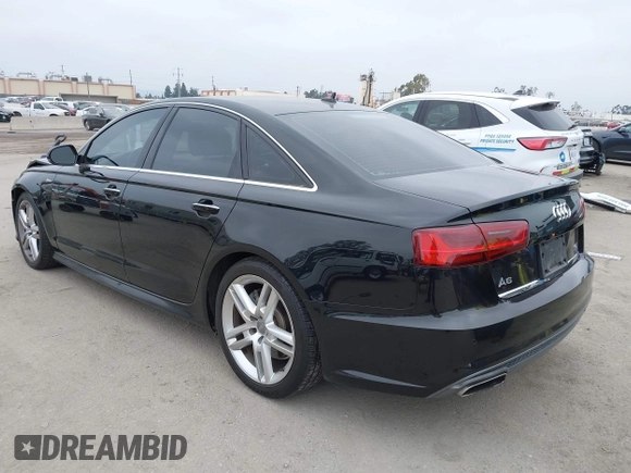 2016 Audi A6 Premium Plus with VIN WAUFGAFC8GN086598, listed as a IAAI auction lot 42347449 with 79,535 mi miles and . Bid and sale history available at DreamBid. Image 3.