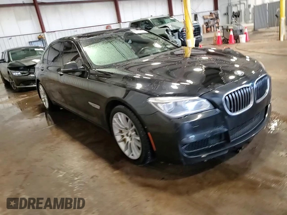 2014 BMW 7 Series ALPINA B7 xDrive with VIN WBAYF8C53ED652566, listed as a Copart auction lot 61177235 with 144,566 mi miles and Salvage title. Bid and sale history available at DreamBid. Image 14.