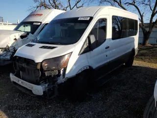 2016 Ford Transit XL with VIN 1FBAX2CM0GKA84270, listed as a Copart auction lot 43734645 with 97,231 mi miles and Salvage Title. Bid and sale history available at DreamBid. Image 1.