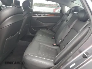 2015 Hyundai Genesis 3.8L with VIN KMHGN4JE8FU017367, listed as a Copart auction lot 72905964 with 107,057 mi miles and Salvage Title. Bid and sale history available at carsss.com. Image 10.