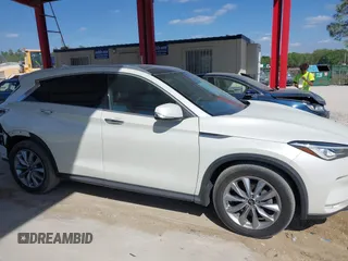 2020 Infiniti QX50 Luxe with VIN 3PCAJ5M16LF112261, listed as a IAAI auction lot 41796292 with 40,095 mi miles and . Bid and sale history available at DreamBid. Image 13.