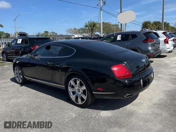 2008 Bentley Continental GT z VIN SCBCR73W78C057367, wystawiony jako Copart lot #46643665 z przebiegiem 84 373 mil mil oraz Czysty tytuł • Clean title. Historia ofert i sprzedaży dostępna na DreamBid. Obrazek 3.