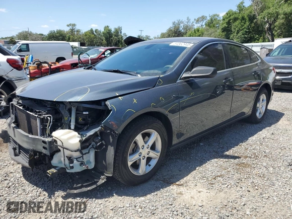 2019 Chevrolet Malibu LS z VIN 1G1ZB5ST7KF178664, wystawiony jako Copart lot #54862945 z przebiegiem 116 586 mil mil oraz Szkoda całkowita • Salvage title. Historia ofert i sprzedaży dostępna na DreamBid. Obrazek 1.