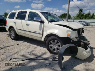 2009 Chrysler Aspen Limited with VIN 1A8HW58PX9F713216, listed as a Copart auction lot 63019004 with 156,909 mi miles and Salvage Title. Bid and sale history available at DreamBid. Image 4.