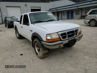 2000 Ford Ranger XLT with VIN 1FTZR15X0YTA48536, listed as a Copart auction lot 46986615 with 159,319 mi miles and Salvage Title. Bid and sale history available at carsss.com. Image 10.