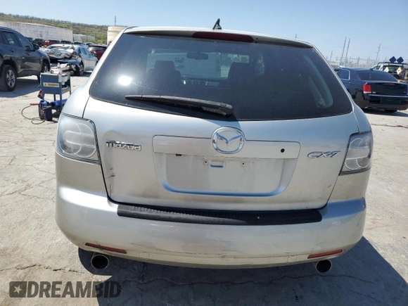 2007 Mazda CX-7 Sport with VIN JM3ER293270145837, listed as a Copart auction lot 52562205 with 145,910 mi miles and Salvage Title. Bid and sale history available at carsss.com. Image 6.