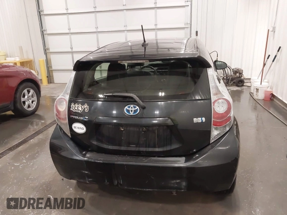 2012 Toyota Prius c One with VIN JTDKDTB35C1009930, listed as a IAAI auction lot 41961471 with 174,252 mi miles. Bid and sale history available at carsss.com. Image 16.